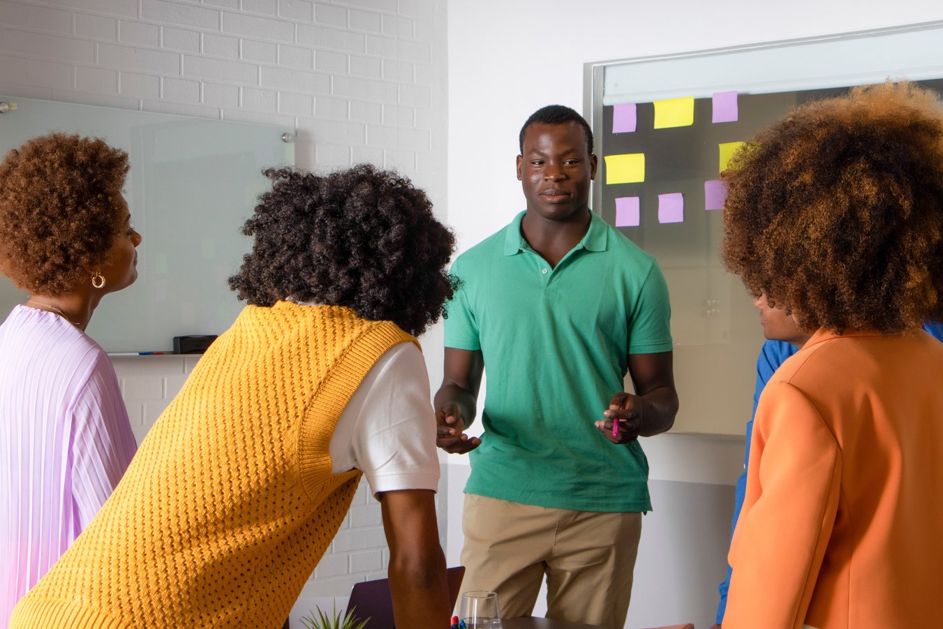 Corporate Training Colleagues in a Meeting