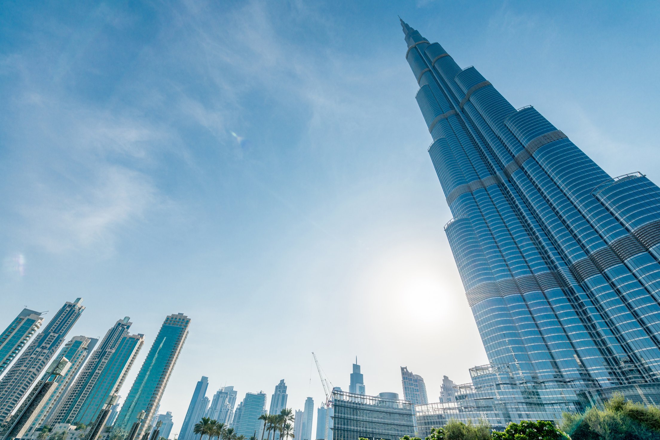 Burj Khalifa in UAE, Dubai